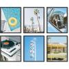 imageHAUS AND HUES Preppy Gallery Wall Set of 616x20 Framed BeigePalm Springs
