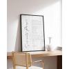 imageHAUS AND HUES Psalm 91 Wall Art  Bible Verses Wall Art Religious Wall Quotes Bible Verse Artwork with Scripture Art Religious Gifts for Women Christian Prints and Posters Black Frame 16x20Serenity Prayer