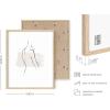 imageRipGrip Minimalist Wall Art  Set of 4 Woman Silhouette Line Drawings Room Aesthetic Posters Abstract Decor Beige Frame 8x10Beige
