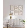 imageHAUS AND HUES Abstract Wall Art with Frame  Set of 6 Famous Artist Paintings Abstract Colorful Wall Art Geometric Wall Decor Hilma af Klint Gallery Wall Set Painting Set Beige Frame 8x10Beige Boho Matisse