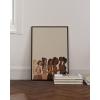imageHAUS AND HUES African American Women Wall Poster  African Art Wall Decor Black Women Wall Art Black Art Paintings for Wall Black Women Collage Beige Frame 12x16Rainbow