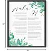 imageHAUS AND HUES Christian Quotes Wall Art Print  Give It to God and Go to Sleep Sign Scripture Artwork Bible Verse Poster Religious Quote Wall Decor Beige Frame 16x20Psalm 91