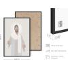 imageHAUS AND HUES Christian Quotes Wall Art Print  Give It to God and Go to Sleep Sign Scripture Artwork Bible Verse Poster Religious Quote Wall Decor Beige Frame 16x20Jesus