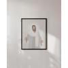 imageHAUS AND HUES Christian Quotes Wall Art Print  Give It to God and Go to Sleep Sign Scripture Artwork Bible Verse Poster Religious Quote Wall Decor Beige Frame 16x20Jesus