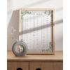 imageHAUS AND HUES Christian Quotes Wall Art Print  Give It to God and Go to Sleep Sign Scripture Artwork Bible Verse Poster Religious Quote Wall Decor Beige Frame 16x20Books of the Bible