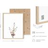 imageHAUS AND HUES Floral Prints ampamp Plant Posters  Set of 6 Botanical Prints Flower ampamp Plant Wall Art Botanical Decor Black Frame 16x20Lavender