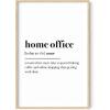 imageHAUS AND HUES Funny Quotes Wall Dcor for Home Office  Funny Wall Art for Office Humourous Art Print for Work From Home Set Up  Just Checking In Beige Frame 24x36Home Office