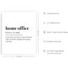 imageHAUS AND HUES Funny Quotes Wall Dcor for Home Office  Funny Wall Art for Office Humourous Art Print for Work From Home Set Up  Just Checking In Beige Frame 24x36Home Office