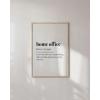 imageHAUS AND HUES Funny Quotes Wall Dcor for Home Office  Funny Wall Art for Office Humourous Art Print for Work From Home Set Up  Just Checking In Beige Frame 24x36Home Office