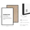 imageHAUS AND HUES Funny Quotes for Home Office  Humorous Office Art Print Quotes for Walls Funny Wall Art for Work From Home Set Up Just Checking In Beige Frame 16x20Tomorrow