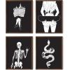 imageHAUS AND HUES Grunge Posters  Cool Pictures for Room Aesthetic Trippy Art for Teen Girls Room Dorm Posters for College Girls Aesthetic Decoration Unframed 16x20BW Edgy for Girls