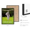 imageHAUS AND HUES Hang in There Cat Poster  Funny Cat Wall Art Cute Posters Motivational Art Print Inspirational Posters Hang in There Poster Black Framed 12quot x 16quotBlack Framed