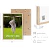 imageHAUS AND HUES Hang in There Cat Poster  Funny Cat Wall Art Cute Posters Motivational Art Print Inspirational Posters Hang in There Poster Black Framed 12quot x 16quotBeige Framed