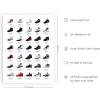 imageHAUS AND HUES Jordan Sneaker Posters for Guys  Michael Jordan Shoe Cool Wall Art for Bedroom Dope Hypebeast Sneakerhead Room Decor 12x16 UNFRAMEDUnframed