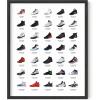 imageHAUS AND HUES Jordan Sneaker Posters for Guys  Michael Jordan Shoe Cool Wall Art for Bedroom Dope Hypebeast Sneakerhead Room Decor 12x16 UNFRAMEDUnframed