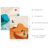 imageHAUS AND HUES National Parks Posters  Set of 6 Landscape Pictures Wall Art Nature Prints Mountain Painting Wall Art Abstract Nature Wall Art Scandinavian Wall Art 8x10 UnframedAlternative Set of 6
