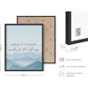 imageHAUS AND HUES Psalm 91 Wall Art  Bible Verse Wall Decor Religious Quotes Beige Framed 24quotx36quotGive It to God