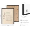 imageHAUS AND HUES Psalm 91 Wall Art  Bible Verse Wall Decor Religious Quotes Beige Framed 24quotx36quotThe Blessing