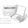 imageHAUS AND HUES Psalm 91 Wall Art  Bible Verse Wall Decor Religious Quotes Beige Framed 24quotx36quotThe Cross