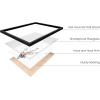 imageHAUS AND HUES Wall Art Prints Herbs Art Set Kitchen Decor Scandinavian Style 6x11x14 inches Black Framed Set of 4 Black Oak FrameLavender