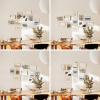 imageHAUS AND HUES Black Frames for Gallery Wall  Set of 6 Picture Collage Frames for Wall picture Frame Sets for Wall Collage Gallery Wall Frame Set Two 8x10 Two 11x14 Two 12x16 Framed BlackNatural