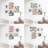 imageHAUS AND HUES Black Frames for Gallery Wall  Set of 6 Picture Collage Frames for Wall picture Frame Sets for Wall Collage Gallery Wall Frame Set Two 8x10 Two 11x14 Two 12x16 Framed BlackWhite