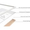 imageHAUS AND HUES Black Frames for Gallery Wall  Set of 6 Picture Collage Frames for Wall picture Frame Sets for Wall Collage Gallery Wall Frame Set Two 8x10 Two 11x14 Two 12x16 Framed BlackWhite