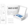 imageHAUS AND HUES Black Frames for Gallery Wall  Set of 6 Picture Collage Frames for Wall picture Frame Sets for Wall Collage Gallery Wall Frame Set Two 8x10 Two 11x14 Two 12x16 Framed BlackWhite