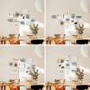 imageHAUS AND HUES Black Frames for Gallery Wall  Set of 6 Picture Collage Frames for Wall picture Frame Sets for Wall Collage Gallery Wall Frame Set Two 8x10 Two 11x14 Two 12x16 Framed BlackWhite
