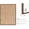 imageHAUS AND HUES Black Frames for Gallery Wall  Set of 6 Picture Collage Frames for Wall picture Frame Sets for Wall Collage Gallery Wall Frame Set Two 8x10 Two 11x14 Two 12x16 Framed BlackWalnut