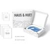 imageHAUS AND HUES Black Frames for Gallery Wall  Set of 6 Picture Collage Frames for Wall picture Frame Sets for Wall Collage Gallery Wall Frame Set Two 8x10 Two 11x14 Two 12x16 Framed BlackWhite