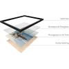 imageHAUS AND HUES Black Frames for Gallery Wall  Set of 6 Picture Collage Frames for Wall picture Frame Sets for Wall Collage Gallery Wall Frame Set Two 8x10 Two 11x14 Two 12x16 Framed BlackBlack