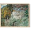 imageHAUS AND HUES Coastal Wall Art  Vintage Frame Prints and Oil Paintings Collection for Timeless Wall Art Ocean Views Nature Inspired and Antique Charm Walnut Frame 8x10Italy