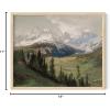 imageHAUS AND HUES Coastal Wall Art  Vintage Frame Prints and Oil Paintings Collection for Timeless Wall Art Ocean Views Nature Inspired and Antique Charm Walnut Frame 8x10Petrides