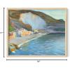imageHAUS AND HUES Coastal Wall Art  Vintage Frame Prints and Oil Paintings Collection for Timeless Wall Art Ocean Views Nature Inspired and Antique Charm Walnut Frame 8x10Enckell