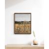 imageHAUS AND HUES Coastal Wall Art  Vintage Frame Prints and Oil Paintings Collection for Timeless Wall Art Ocean Views Nature Inspired and Antique Charm Walnut Frame 8x10Field