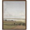 imageHAUS AND HUES Coastal Wall Art  Vintage Frame Prints and Oil Paintings Collection for Timeless Wall Art Ocean Views Nature Inspired and Antique Charm Walnut Frame 8x10Paulsen