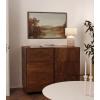 imageHAUS AND HUES Coastal Wall Art  Vintage Frame Prints and Oil Paintings Collection for Timeless Wall Art Ocean Views Nature Inspired and Antique Charm Walnut Frame 8x10Mountain