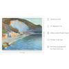 imageHAUS AND HUES Coastal Wall Art  Vintage Frame Prints and Oil Paintings Collection for Timeless Wall Art Ocean Views Nature Inspired and Antique Charm Walnut Frame 8x10Enckell