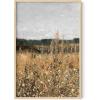 imageHAUS AND HUES Coastal Wall Art  Vintage Frame Prints and Oil Paintings Collection for Timeless Wall Art Ocean Views Nature Inspired and Antique Charm Walnut Frame 8x10Field