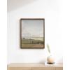 imageHAUS AND HUES Coastal Wall Art  Vintage Frame Prints and Oil Paintings Collection for Timeless Wall Art Ocean Views Nature Inspired and Antique Charm Walnut Frame 8x10Paulsen