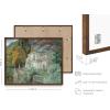 imageHAUS AND HUES Coastal Wall Art  Vintage Frame Prints and Oil Paintings Collection for Timeless Wall Art Ocean Views Nature Inspired and Antique Charm Walnut Frame 8x10Italy