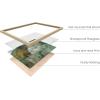 imageHAUS AND HUES Coastal Wall Art  Vintage Frame Prints and Oil Paintings Collection for Timeless Wall Art Ocean Views Nature Inspired and Antique Charm Walnut Frame 8x10Italy