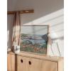 imageHAUS AND HUES Coastal Wall Art  Vintage Frame Prints and Oil Paintings Collection for Timeless Wall Art Ocean Views Nature Inspired and Antique Charm Walnut Frame 8x10Poppies