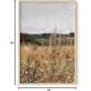 imageHAUS AND HUES Coastal Wall Art  Vintage Frame Prints and Oil Paintings Collection for Timeless Wall Art Ocean Views Nature Inspired and Antique Charm Walnut Frame 8x10Field
