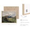 imageHAUS AND HUES Coastal Wall Art  Vintage Frame Prints and Oil Paintings Collection for Timeless Wall Art Ocean Views Nature Inspired and Antique Charm Walnut Frame 8x10Petrides