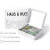 imageHAUS AND HUES Coastal Wall Art  Vintage Frame Prints and Oil Paintings Collection for Timeless Wall Art Ocean Views Nature Inspired and Antique Charm Walnut Frame 8x10Italy