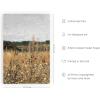 imageHAUS AND HUES Coastal Wall Art  Vintage Frame Prints and Oil Paintings Collection for Timeless Wall Art Ocean Views Nature Inspired and Antique Charm Walnut Frame 8x10Field