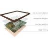 imageHAUS AND HUES Coastal Wall Art  Vintage Frame Prints and Oil Paintings Collection for Timeless Wall Art Ocean Views Nature Inspired and Antique Charm Walnut Frame 8x10Italy