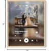 imageHAUS AND HUES Custom Song Poster  Customize Your Favorite Song Makes Great Gift for Anniversary Wedding Valentines Day Birthday and more  Does NOT Play Music  Made in the USA With FrameFramed